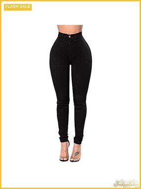 Women High Waisted Butt Lift Skinny Stretch Jeans